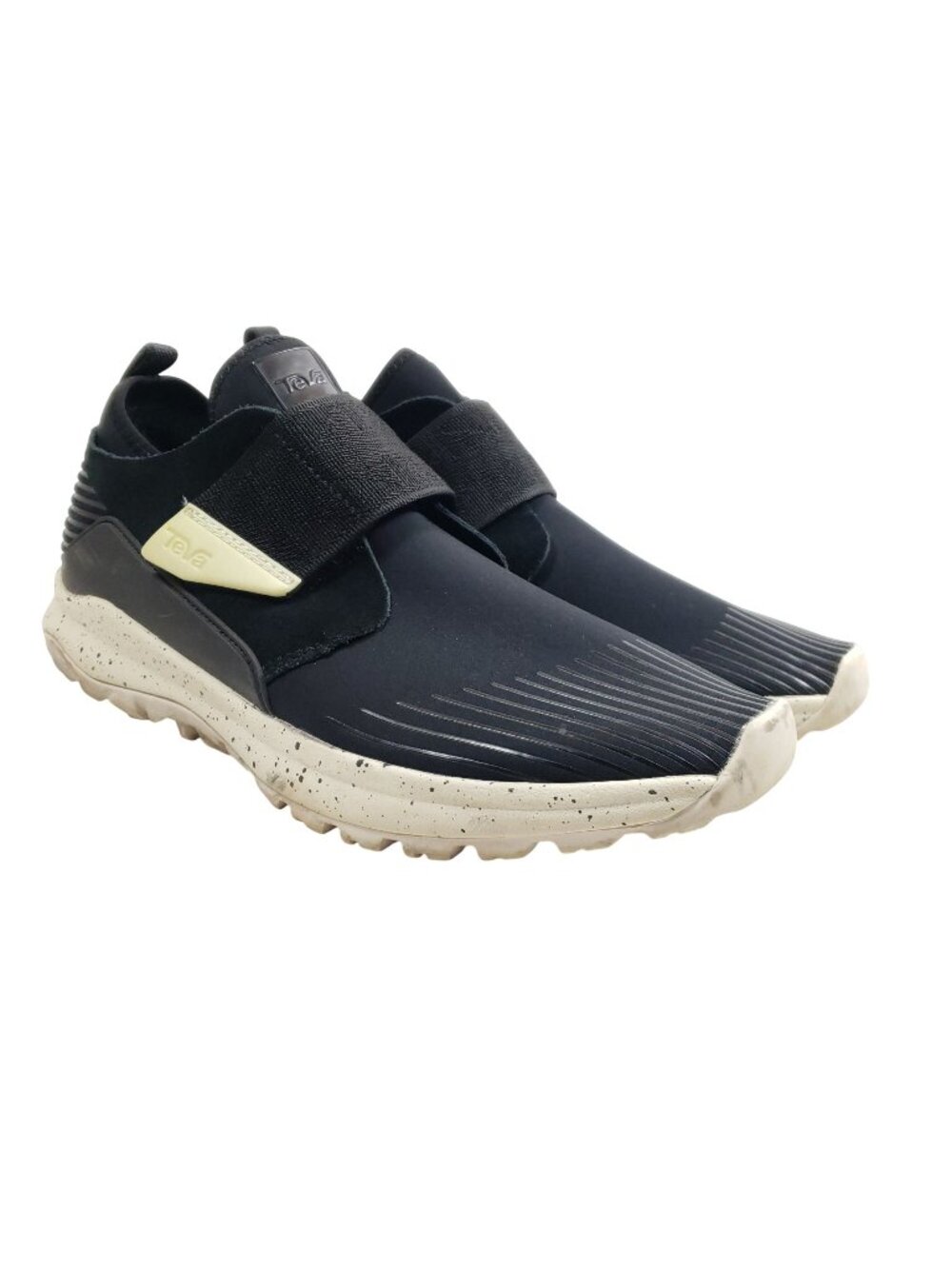 Teva Mens Size 9.5 Peralta Water Friendly Slip-on Shoes Black